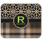 Moroccan Mosaic & Plaid Rectangular Mouse Pad - APPROVAL