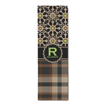 Moroccan Mosaic & Plaid Runner Rug - 3.66'x8' (Personalized)