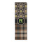 Moroccan Mosaic & Plaid Runner Rug - 2.5'x8' w/ Name and Initial