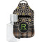 Moroccan Mosaic & Plaid Sanitizer Holder Keychain - Small with Case