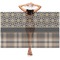 Moroccan Mosaic & Plaid Sheer Sarong