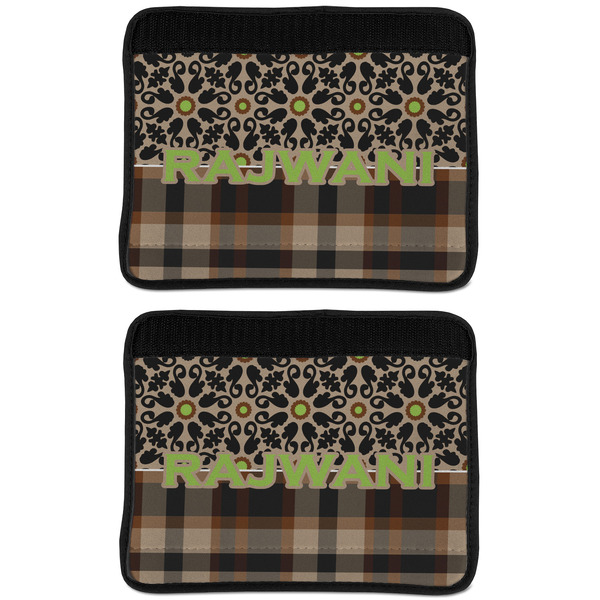 Moroccan Mosaic & Plaid Seat Belt Cover (APPROVAL Update)