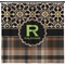 Moroccan Mosaic & Plaid Shower Curtain - Custom Size (Personalized)