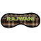 Moroccan Mosaic & Plaid Sleeping Eye Masks - Large (Personalized)