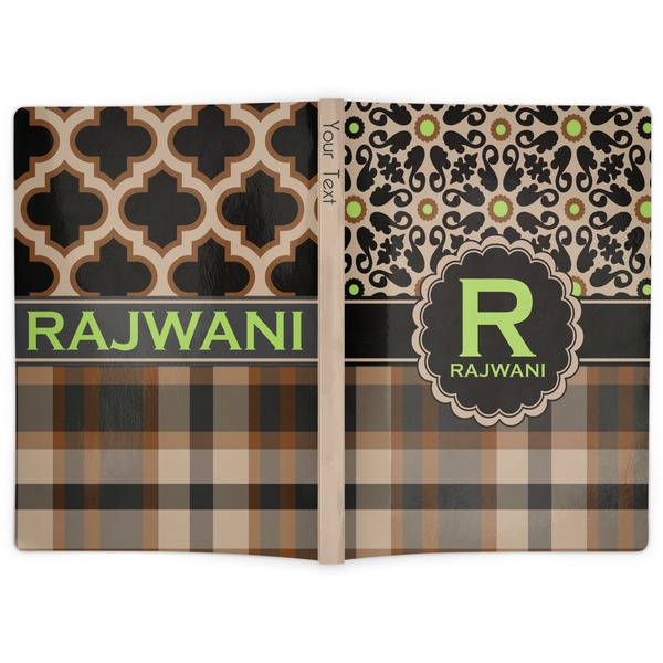 Moroccan Mosaic & Plaid Soft Cover Journal - Apvl