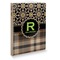 Moroccan Mosaic & Plaid Softbound Notebook - 7.25" x 10" (Personalized)
