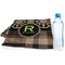 Moroccan Mosaic & Plaid Sports & Fitness Towel (Personalized)