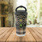 Moroccan Mosaic & Plaid Stainless Steel Travel Cup Lifestyle