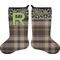Moroccan Mosaic & Plaid Stocking - Double-Sided - Approval