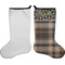 Moroccan Mosaic & Plaid Stocking - Single-Sided - Approval