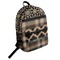 Moroccan Mosaic & Plaid Student Backpack Front