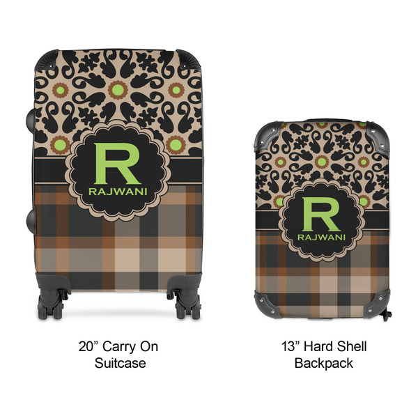 Moroccan Mosaic & Plaid Suitcase Set 4 - APPROVAL