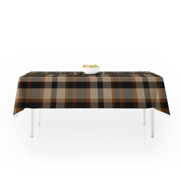 Moroccan Mosaic & Plaid Tablecloths (58"x102") - MAIN