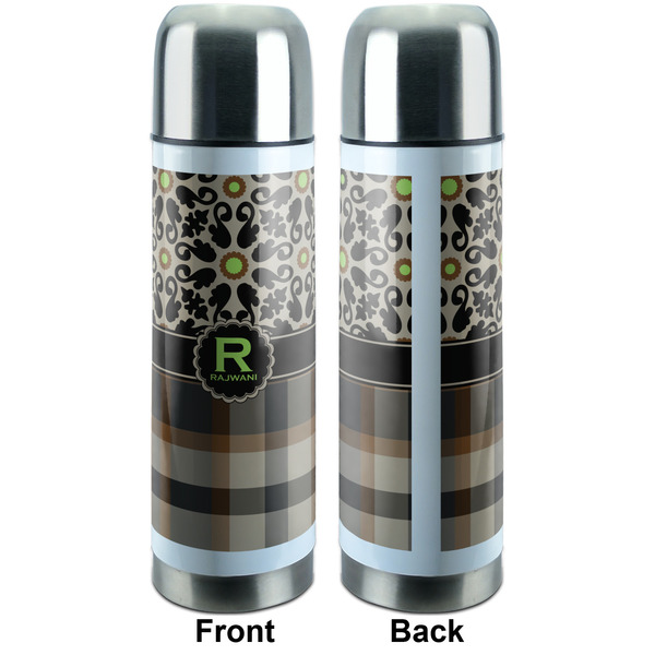 Moroccan Mosaic & Plaid Thermos - Apvl