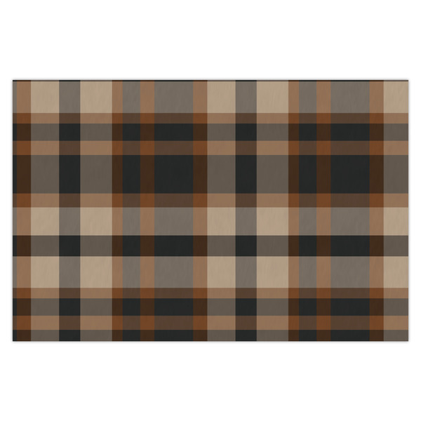 Custom Moroccan Mosaic & Plaid X-Large Tissue Papers Sheets - Heavyweight