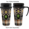 Moroccan Mosaic & Plaid Travel Mugs - with & without Handle