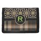 Moroccan Mosaic & Plaid Trifold Wallet (Personalized)
