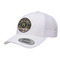 Moroccan Mosaic & Plaid Trucker Hat - White (Personalized)