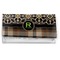 Moroccan Mosaic & Plaid Vinyl Checkbook Cover (Personalized)