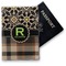 Moroccan Mosaic & Plaid Vinyl Passport Holder (Personalized)