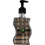 Moroccan Mosaic & Plaid Wave Bottle Soap / Lotion Dispenser (Personalized)