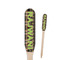 Moroccan Mosaic & Plaid Paddle Wooden Food Picks (Personalized)