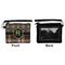 Moroccan Mosaic & Plaid Wristlet ID Cases - Front & Back