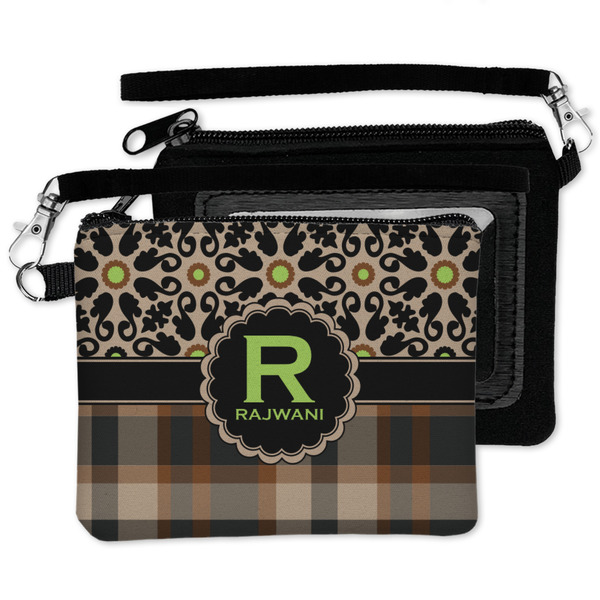 Moroccan Mosaic & Plaid Wristlet ID Cases - MAIN