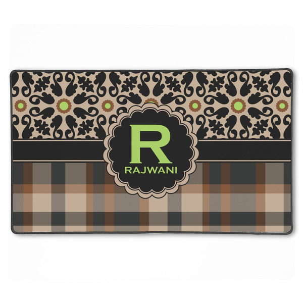 Moroccan Mosaic & Plaid XXL Gaming Mouse Pads - 24" x 14" - APPROVAL