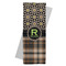 Moroccan Mosaic & Plaid Yoga Mat Towel (Personalized)