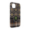 Moroccan Mosaic & Plaid iPhone Case - Rubber Lined - iPhone 14 Pro (Personalized)
