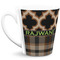Moroccan & Plaid 12 Oz Latte Mug (Personalized)