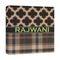Moroccan & Plaid Canvas Print - 12x12 (Personalized)