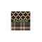 Moroccan & Plaid 12x12 - Canvas Print - Front View