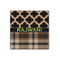 Moroccan & Plaid 12x12 Wood Print - Front View