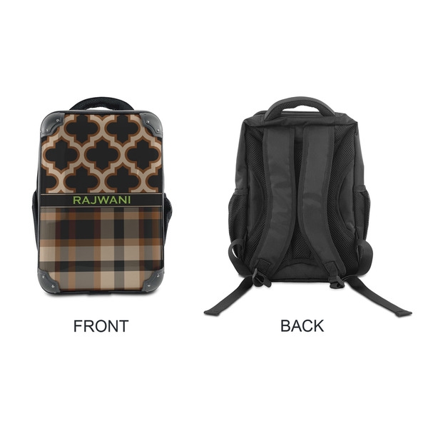 Moroccan & Plaid 15" Backpack - APPROVAL