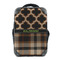 Moroccan & Plaid 15" Backpack - FRONT
