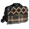 Moroccan & Plaid 15" Hard Shell Briefcase - FRONT