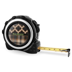 Moroccan & Plaid Tape Measure - 16 Ft (Personalized)