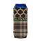 Moroccan & Plaid 16oz Can Sleeve - FRONT (on can)