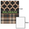 Moroccan & Plaid 16x20 - Matte Poster - Front & Back
