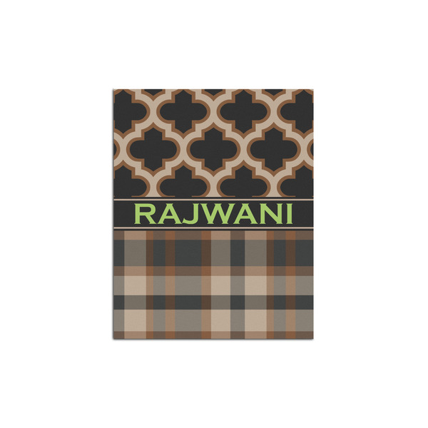 Custom Moroccan & Plaid Poster - Multiple Sizes (Personalized)