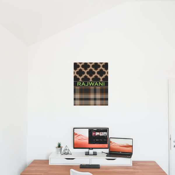 Moroccan & Plaid 16x20 - Matte Poster - On the Wall