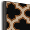 Moroccan & Plaid 16x20 Wood Print - Closeup