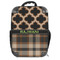 Moroccan & Plaid 18" Hard Shell Backpacks - FRONT