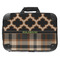 Moroccan & Plaid Hard Shell Briefcase - 18" (Personalized)