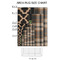 Moroccan & Plaid 2'x3' Indoor Area Rugs - Size Chart