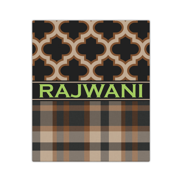 Moroccan & Plaid 20x24 - Canvas Print - Front View