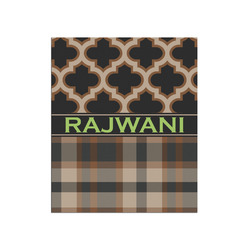 Moroccan & Plaid Poster - Matte - 20x24 (Personalized)