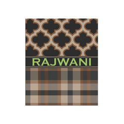 Moroccan & Plaid Poster - Matte - 20x24 (Personalized)